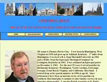 Tablet Screenshot of cathedralquest.com